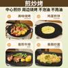 Sartén antiadherente portátil para exteriores, estilo coreano, trípode para barbacoa, casete para acampar, sartén redonda para teppanyaki, venta al por mayor