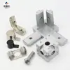 Conector Embutido Tipo L 30/40 Perfil de Alumínio Acessórios Reto Escondido Quadrado Elástico Tridimensional Fixador Encaixe de Canto