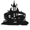 Série Nova de Halloween Transfronteiriça Fivela para Guardanapo Mão Fantasma Morcego Castelo Argola para Guardanapo Decoração de Festa de Halloween
