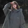 NASA SOBRE 2026 Primavera/Otoño Chaqueta Impermeable para Montañismo al Aire Libre Estilo Funcional con Capucha Abrigo para Hombre