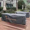 Sistema de som para mesa e cadeira cobertura de sol capa de geladeira pano de cobertura de varanda freezer retangular capa de poeira para freezer chuva e neve armário de sorvete