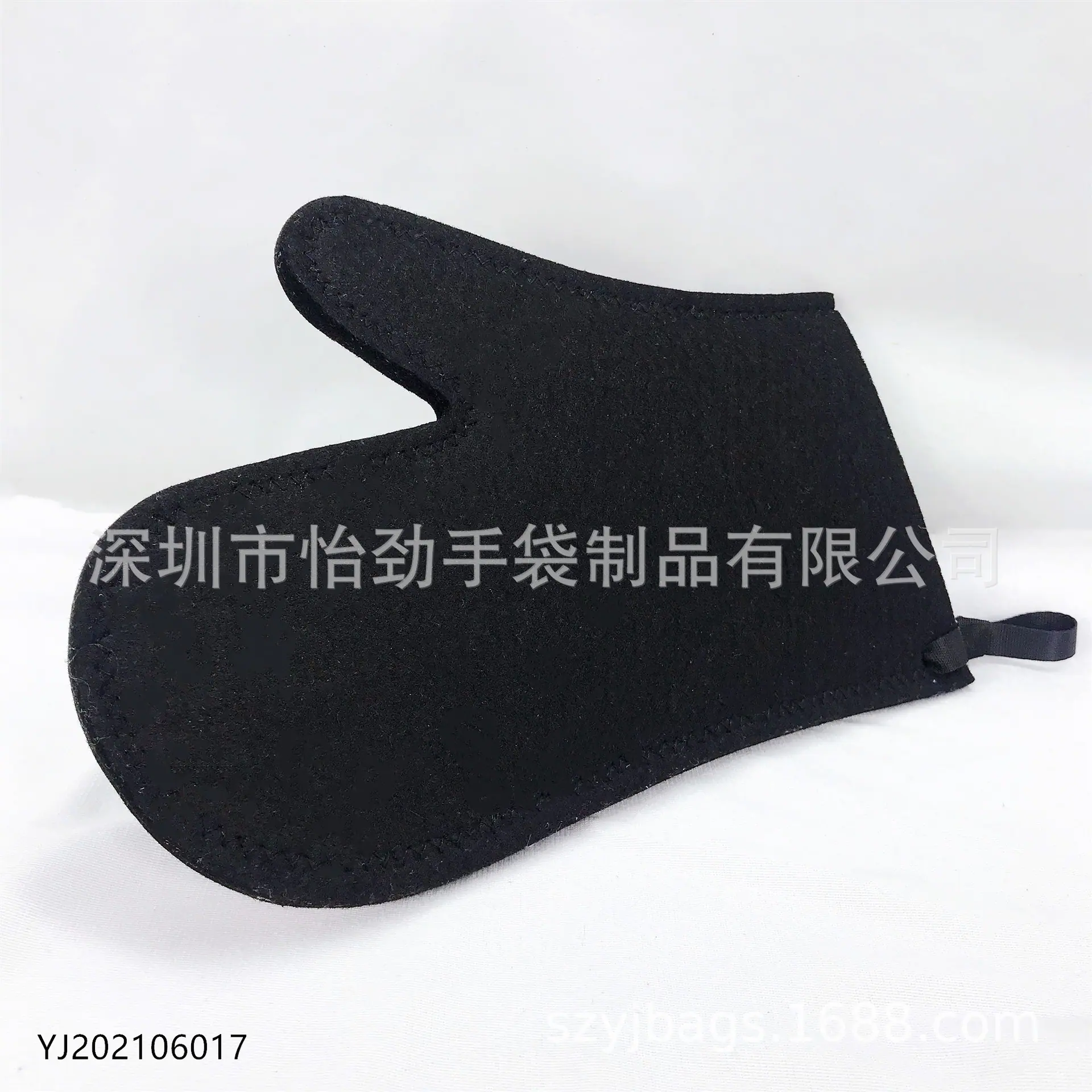 素色戟绒隔热手套