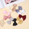 Accesorios para el cabello para niños, horquillas con lazo de color sólido, lindas pinzas laterales para niñas, venta al por mayor, nuevos, transfronterizos de Europa y Estados Unidos