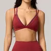Sujetador de yoga sin costuras transfronterizo con espalda bonita, efecto dos piezas, bloques de color, deportivo casual para exteriores, fitness, sexy, versátil, ropa interior para mujer