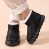 Bolsa de Otoño e Invierno para Niños con Zapatos de Algodón para Niños y Niñas, Cálidos, Felpa Adicional, Piel, Impermeables, Suela Gruesa, Botas de Algodón para Bebés y Niños al Aire Libre, Dropshipping