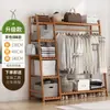 Perchero simple de pie para el dormitorio, herramienta para secar ropa de uso doméstico, estante de almacenamiento, armario multifuncional