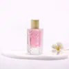 Botella de perfume nueva de 50 ml con 15 bayonetas, forma de botella, botella cuadrada, patrón de diamante