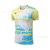 Nuevos Uniformes de Bádminton para Hombres y Mujeres, Tops de Manga Corta, Uniformes de Competición de Secado Rápido, Uniformes de Competición Transpirables, Uniformes de Equipo para Niños que se Pueden Estampar
