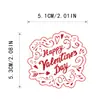Pegatinas de Graffiti para el Día de San Valentín Transfronterizas 50/100, Pegatinas Decorativas Impermeables para Botellas de Agua y Computadoras, Pegatinas para la Festividad del Día de San Valentín