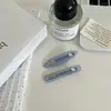Grampo de Cabelo Xadrez Fresco Coração Diamante Dongdaemun Coreano Presilha de Franja Presilha Lateral Grampo de Verão Acessório de Cabelo Acessório de Cabeça Feminino