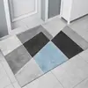 Felpudo Minimalista Estilo Nórdico para Puerta de Entrada, Sala de Estar, Dormitorio, Mesita de Noche, Cocina, Baño, Felpudo Antideslizante, Alfombra, Felpudo