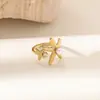 Anel de Pedra Preciosa de Luxo para Mulheres, Anel de Diamante Retrô Francês, Aço Titânio Estilo Aberto Estilo Ins Joias Não Desbotáveis Atacado