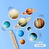Adornos Decorativos para Pastel de Astronauta, Cohete Brillante, Topper de Planeta para el Primer Cumpleaños del Bebé, Transbordador Espacial, Figura de Astronauta