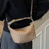 Nova Bolsa Tecida com Padrão Retro Fosco 2025 para Mulheres, Moderna e Versátil, Bolsa de Ombro Super Popular, Bolsa Transversal Casual para o Dia a Dia