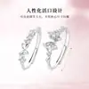 Anillo Dulce Princesa de Plata Pura S999, Anillo de Plata Esterlina Moda de Nicho de Lujo Ligero con Lazo, Regalo para el Cumpleaños de la Mejor Amiga