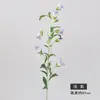 Campanas de Viento con Siembra de Cabello Artificial Flor de Lirio en la Campana con Ramas Largas Decoración del Hogar Adornos de Flores Artificiales Decoración de Bodas Campanas de Viento Flor Flor de Simulación