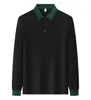 Camisas polo de manga larga para otoño e invierno para hombres y mujeres, ropa de trabajo elástica y transpirable, personalizables con logo, uniformes de equipo, polos deportivos y casuales