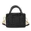 2024 Verano Estilo Fresco Mini Bolso Texturizado Estilo Coreano Popular en Internet Bolso de Hombro Bolso Versátil Simple Pequeño Bolso Cuadrado