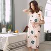 Pijamas de verano para mujer, estilo coreano, camisón de verano para mujer, de manga corta, para el hogar, para estudiantes, talla grande
