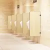 Divisória de Urinol, Divisor de Urinol para Banheiro Masculino, Painel Divisório de Urinol, Divisória Tela de Urinol com Textura de Madeira