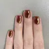 Arte de Unhas Gradiente Transfronteiriça Europeia e Americana Venda Quente Peças de Unha para Usar Unhas Francesinhas Curtas Ovais Avançadas Peças de Unha