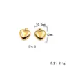 Colgante de Moda Exquisitamente Tallado en Acero de Titanio Chapado al Vacío en Oro de 18 Quilates Colgante de Collar de Alta Retención de Color Accesorios para Joyería DIY de Acero Inoxidable