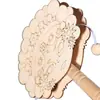 Maquiagem Facial Ópera de Pequim Chocalho DIY Patrimônio Cultural Imaterial Madeira Cultura Tradicional Patrimônio Cultural Imaterial Brinquedos Infantis Pintado Criativo Jardim de Infância