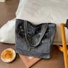 Bolsa Jeans Vintage para Mulheres 2026 Nova Tendência Fashion Grande Capacidade Bolsa para o Dia a Dia Casual Nicho Bolsa de Ombro Único Tote Bag