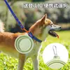 Cuenco Plegable para Mascotas, Cuenco de Silicona, Cuenco Portátil para Beber, Cuenco Portátil para Perros, Cuenco para Beber al Aire Libre, Cuenco de Alimentación para Gatos y Perros