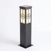 Luz Quadrada para Gramado Externo Simples Moderna Jardim Luz para Gramado Externo Vila Parque Solar Paisagismo Luz para Pátio