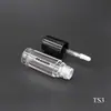 Fabricante de Origen Tubo Redondo Transparente de Plástico de 1.5 ml para Brillo de Labios Moldeado por Inyección Tubo Vacío para Muestras de Brillo de Labios Venta al Por Mayor