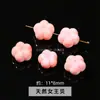 Jingdian joyería concha de reina natural encaje lazo anillo de correr diy agujero pasante único accesorios de joyería semiacabados