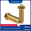Acessórios para Impressora 3D Anycubic Kobra 2 Bico Especial de Latão com Cratera