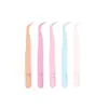 Pinzas de Punta para Pintura de Diamantes Z 6/8/11 cm Pinzas Pinzas para Uñas Pinzas para Pestañas Postizas Pinzas de Plástico Se Pueden Personalizar con Logo
