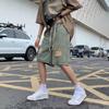 Shorts Jeans Rasgado Americano de Alta Resistência ao Desgaste para Homens, Calças Finas de Cinco Pontos Novas, Nova Roupa Masculina da Moda, Verão 2026
