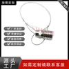 Conector Rápido Swagelok Qf4/Qf8/Qf12/Qf16 de Reemplazo, Tipo Abierto Sin Válvula, con Cuerda, Conector Hembra 316L
