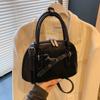 Bolso bandolera de hombro para mujer, estilo coreano, sencillo y combinable, de color liso, estilo primavera 2025