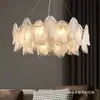 Lustre de cristal de luxo leve, estilo francês para villa com 6 luzes, luminária de teto de alta qualidade para quarto principal, luminária de sala de estar, ferro, outros materiais não especificados