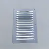 Ventilador de Rejilla de Acero Inoxidable Hierro Aleación de Aluminio Ventilación Pasante Campana Extractora Disipación de Calor Ventilación Placa de Rejilla Perforada a Prueba de Lluvia