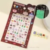 Pegatinas de Uñas Estéreo en Relieve 5D para Niños, Pegatinas de Uñas No Tóxicas e Inodoras para Niñas y Niños, Pegatinas Luminosas de Princesa