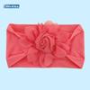 Diadema Infantil con Diseño de Capullo de Rosa, Accesorio para el Cabello Elástico de Nylon, Suave con el Cabello, Adecuada para Cabello Fino, Lazo Floral