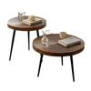 Mesa de centro combinada minimalista, diseño creativo estilo japonés, mesa auxiliar para sofá de apartamento pequeño estilo nórdico, mesa de té para balcón para espacios pequeños