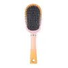 Nueva Serie de Maquillaje Pinta Arcoíris de Dos Tonos Peine de Aire Cojín Masaje Cabello Rizado Portátil Nudos Alisado Peine de Aire Lote