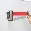 Cinta de Barrera Magnética Retráctil de Montaje en Pared, Valla Magnética, Imán, Riel de Línea de un Metro, Cinta de Advertencia