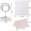 Clípe de Mensagem Redondo Pavão Prateado Metal Criativo Porta-Cartão de Visita Clípe de Recado Ornamento de Mesa Modelo Mais Vendido Transfronteiriço