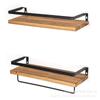Estante de pared Estante de almacenamiento de cocina Estante de almacenamiento de inodoro de baño Estante de pared de múltiples capas Estante de almacenamiento