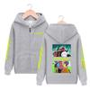 Bordeador Cyberpunk Lucy Rebecca David chaqueta con capucha en movimiento chaqueta casual con cremallera top para hombre y mujer