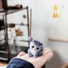 Bandeja de Enfeite de Gato Gatinho de Resina Fofo Suporte para Incenso Vara de Incenso Tendência Sala de Chá Interna Queimador de Aromaterapia Uso Doméstico