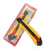 Runxin Vv-904B Cuchillo utilitario grande de 18 mm con hoja negra autoblocante Cuchillo grande Cuchillo de contorno Cuchillo para papel tapiz