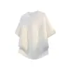 Suéter Informal de Punto Jacquard de Manga Corta con Cuello Redondo para Hombre de Verano Enbu para Adolescentes, Top de Media Manga Estilo Old Money